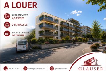 Attique neuf | Deux terrasses | Centre La Tour-de-Peilz