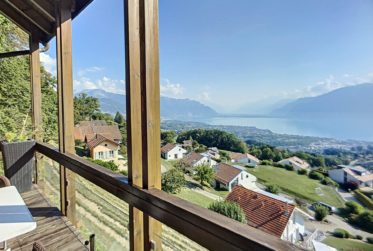 Fenêtre sur le Leman | Jongny