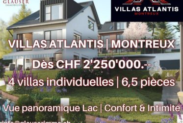 Villas Atlantis | Montreux | Chantier ouvert