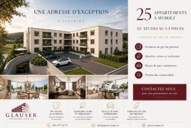 3,5 pièces neuf | Centre du village